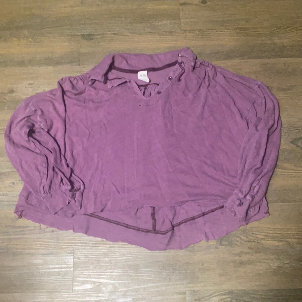 We The Free long sleeve crop top